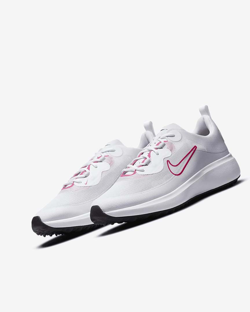 Nike Ace Summerlite Golfsko Dame Hvite Svarte Rosa | NO4630