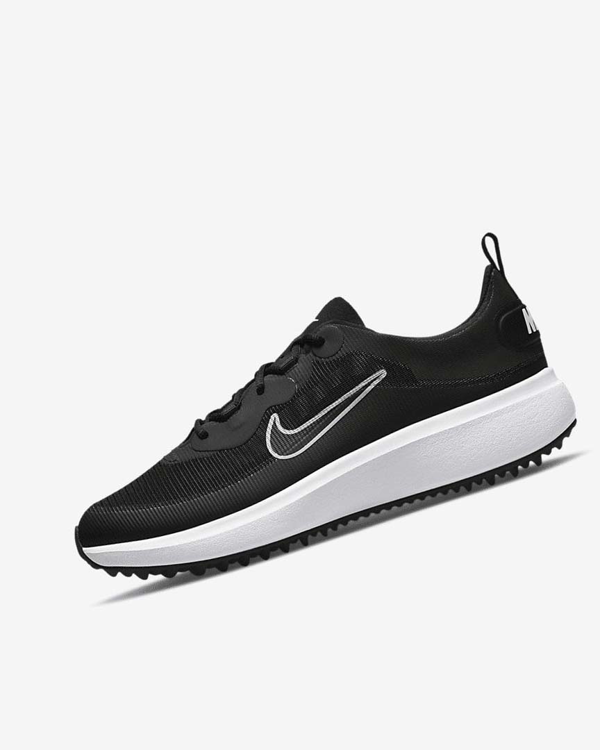 Nike Ace Summerlite Golfsko Dame Svarte Hvite | NO2427