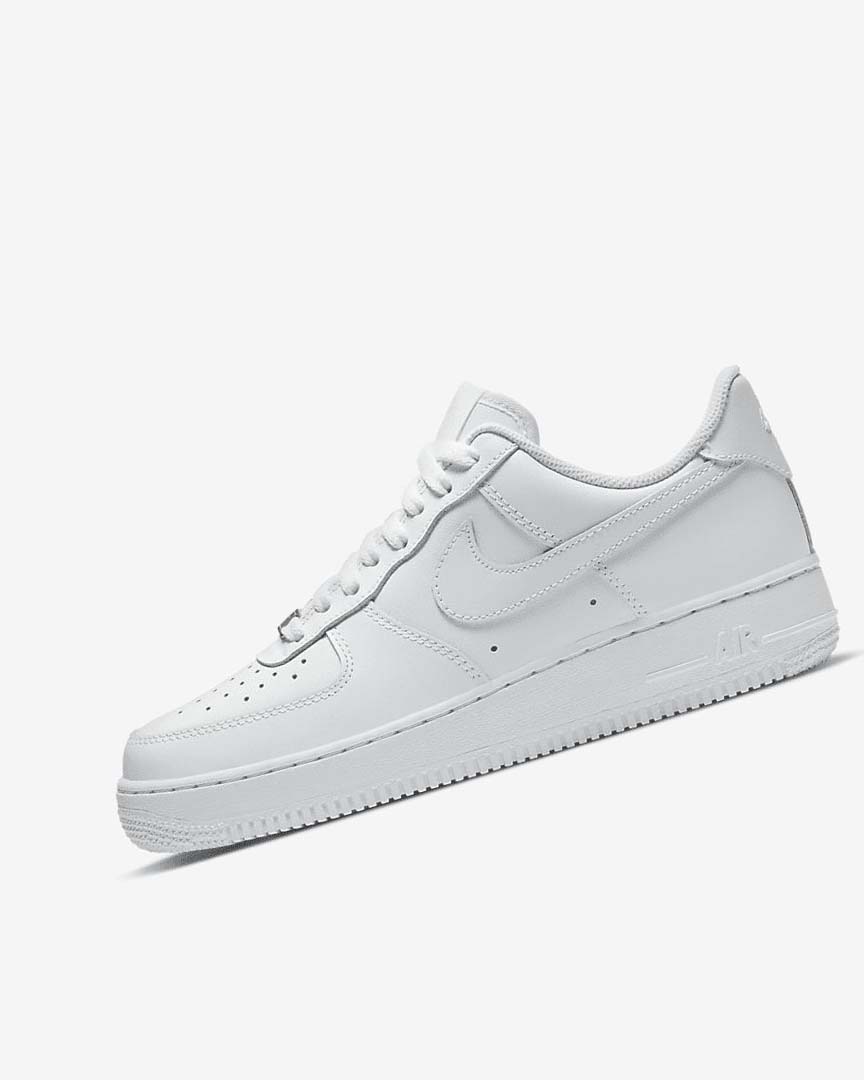 Nike Air Force 1 \'07 Joggesko Dame Hvite Hvite Hvite Hvite | NO2706