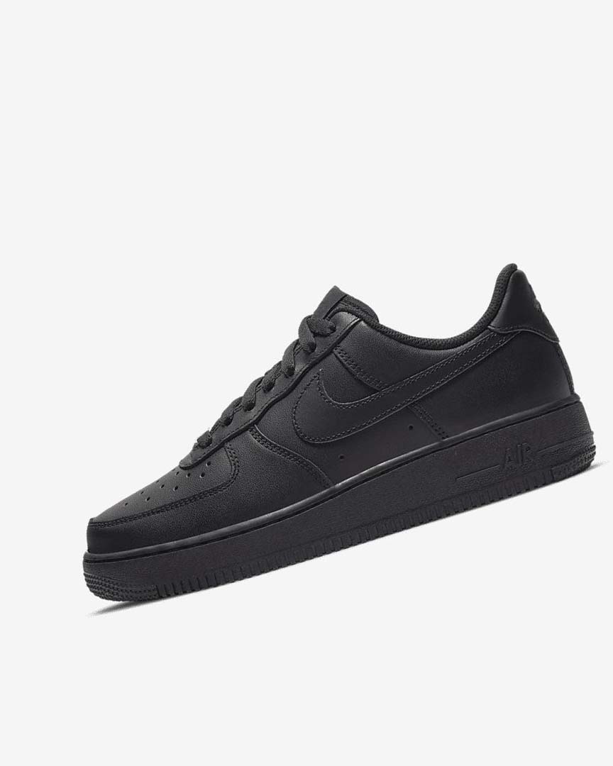 Nike Air Force 1 \'07 Joggesko Dame Svarte Svarte Svarte Svarte | NO5287