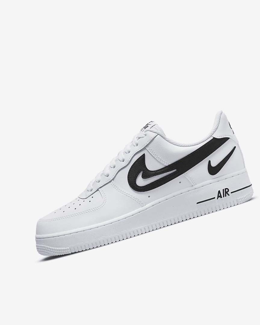 Nike Air Force 1 \'07 Joggesko Herre Hvite Svarte | NO2372