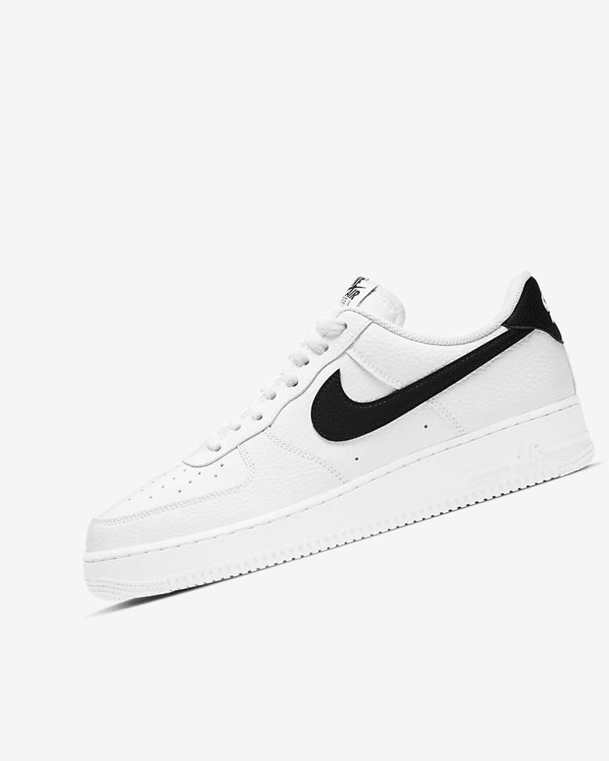 Nike Air Force 1 \'07 Joggesko Herre Hvite Svarte | NO2411