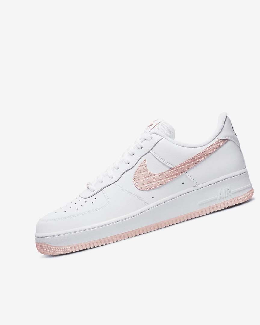 Nike Air Force 1 \'07 Joggesko Herre Hvite Rød | NO5003