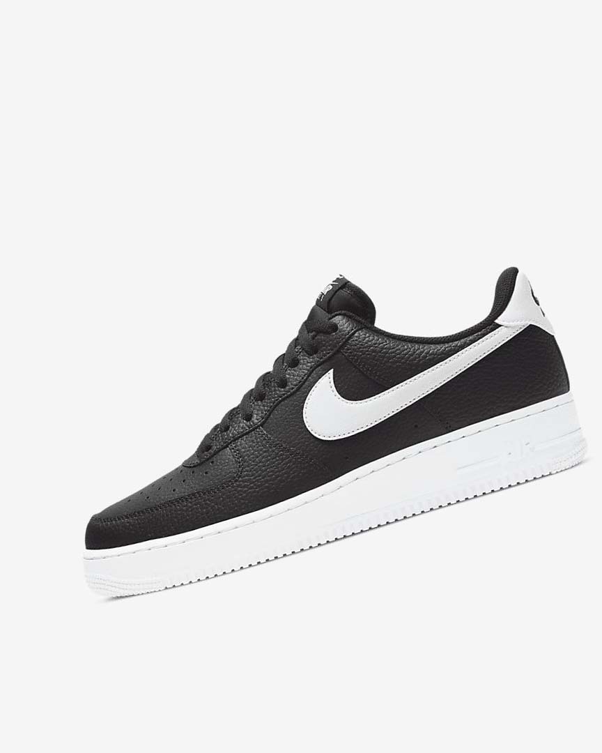 Nike Air Force 1 \'07 Joggesko Herre Svarte Hvite | NO5006