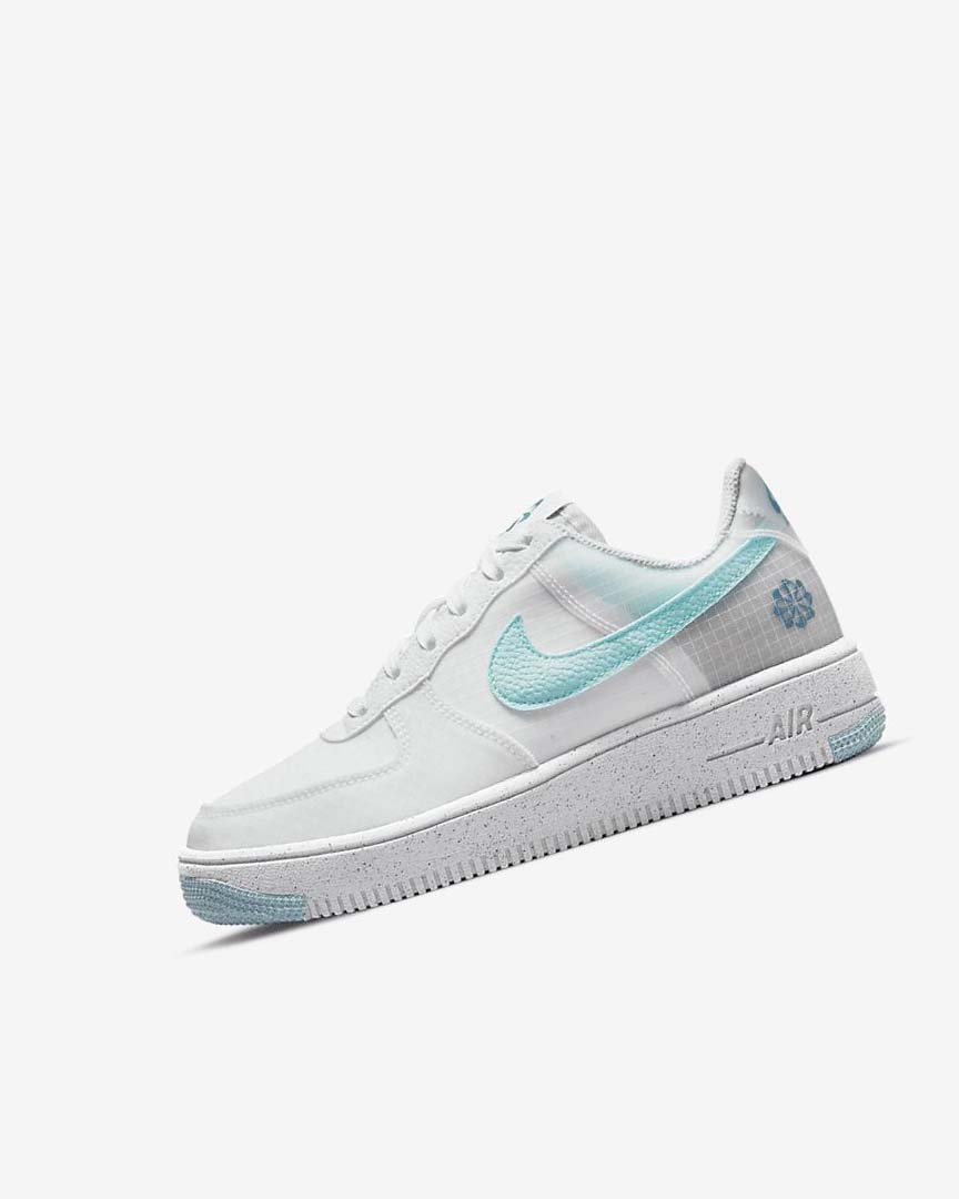 Nike Air Force 1 Crater Joggesko Gutt Hvite Blå | NO2720