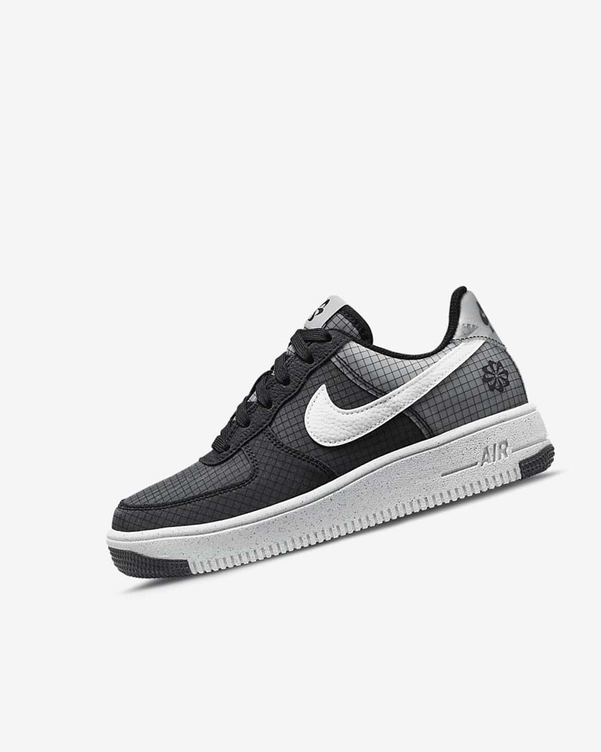 Nike Air Force 1 Crater Joggesko Gutt Svarte Hvite | NO2735