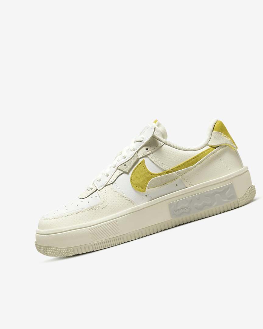 Nike Air Force 1 Fontanka Joggesko Dame Hvite Lyse Beige | NO4944