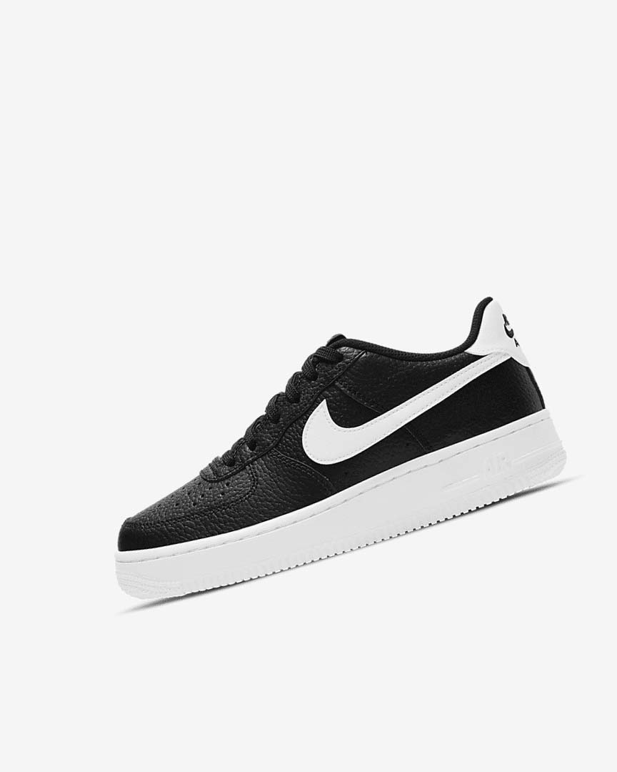 Nike Air Force 1 Joggesko Gutt Svarte Hvite | NO2394