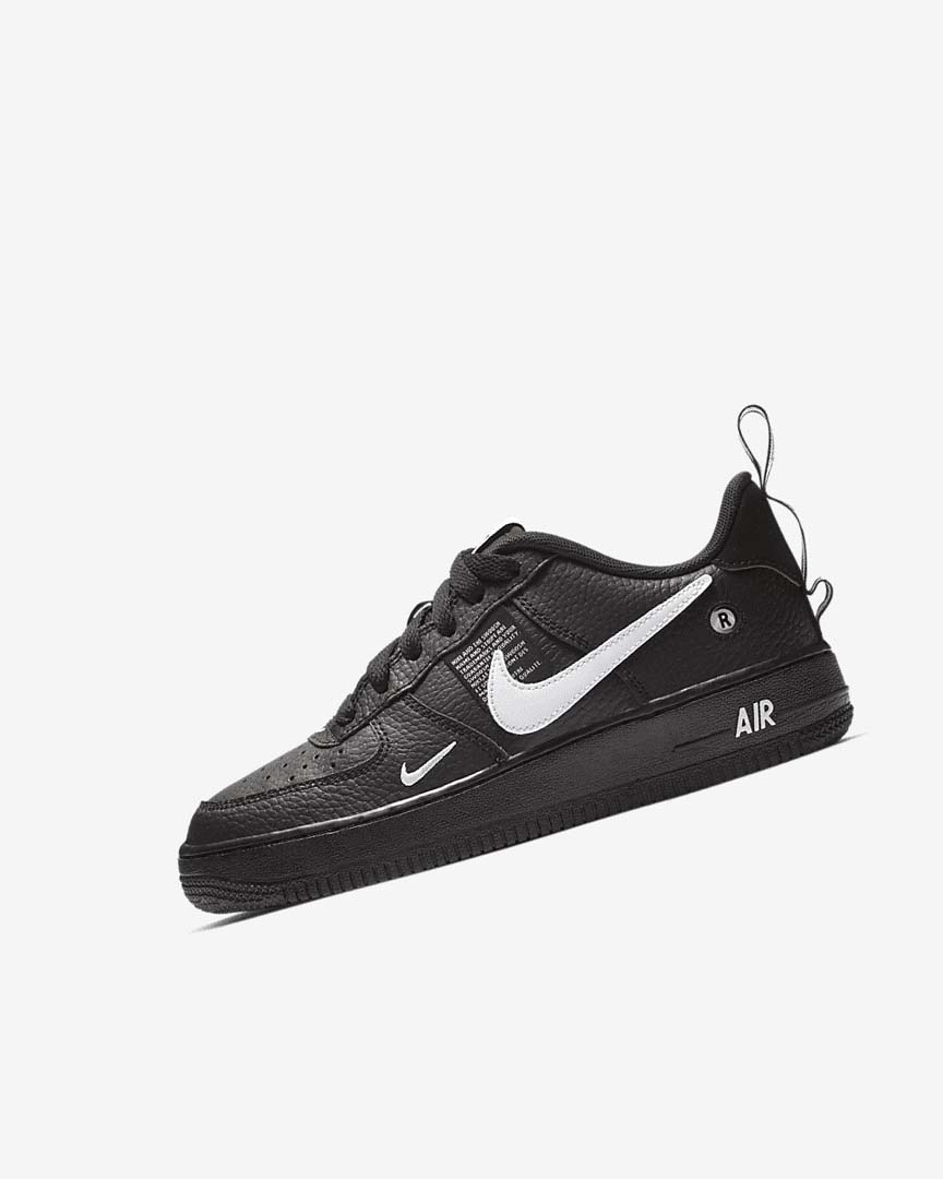 Nike Air Force 1 LV8 Utility Joggesko Gutt Svarte Svarte Gul Hvite | NO5526