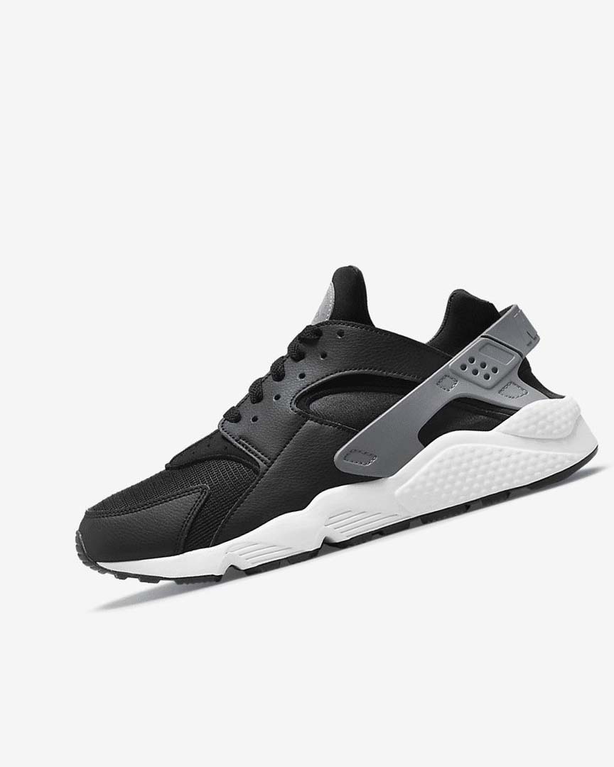 Nike Air Huarache J22 Joggesko Herre Svarte Grå Hvite | NO5139