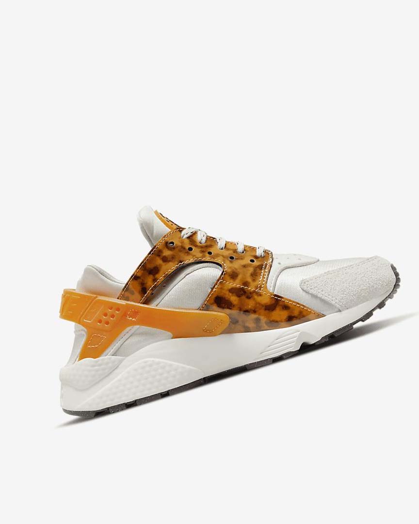 Nike Air Huarache Joggesko Dame Brune Lyse Beige Dyp Gul | NO5295