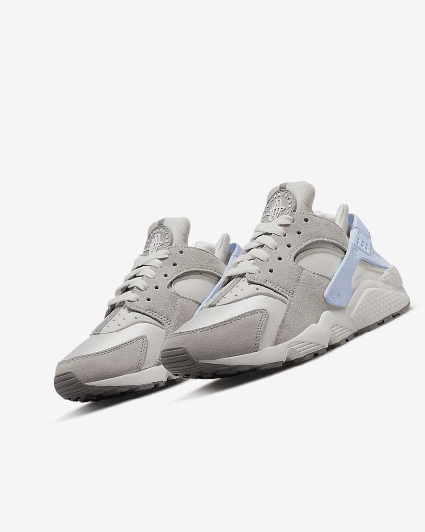 Nike Air Huarache Joggesko Dame Hvite Grå | NO2212