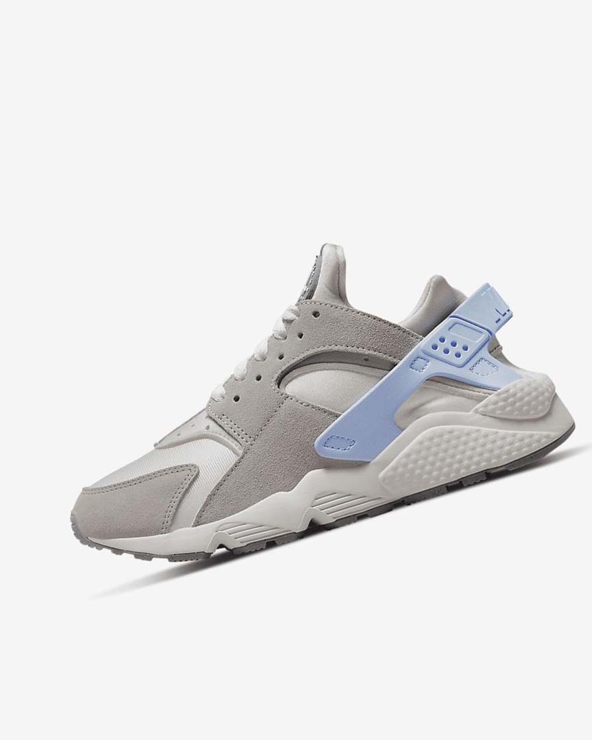 Nike Air Huarache Joggesko Dame Hvite Grå | NO2212