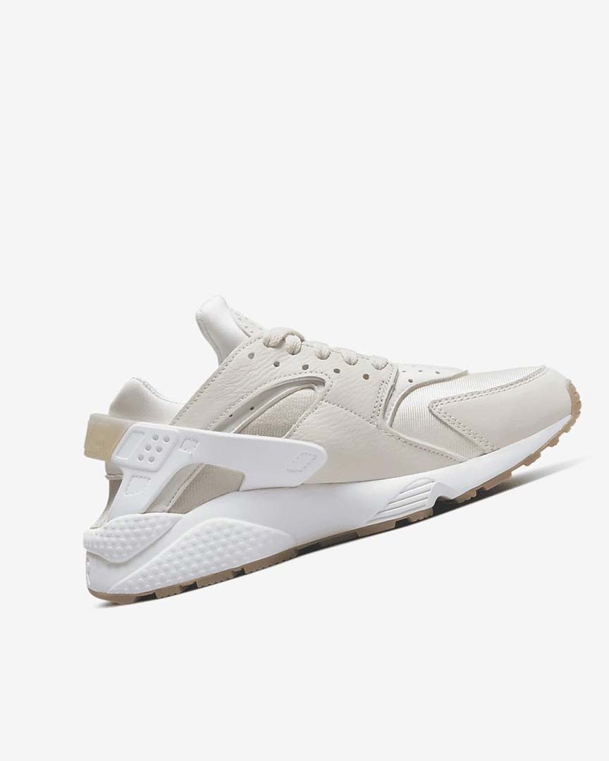 Nike Air Huarache Joggesko Dame Khaki Lyse Brune Hvite | NO2469