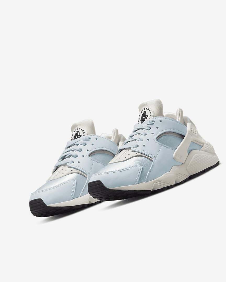 Nike Air Huarache Joggesko Dame Svarte Hvite | NO5566