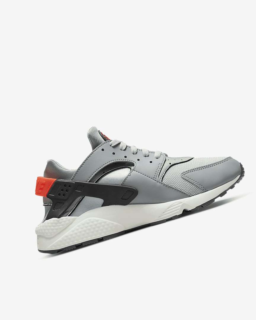 Nike Air Huarache Joggesko Herre Grå Lyse Grå Oransje | NO5034