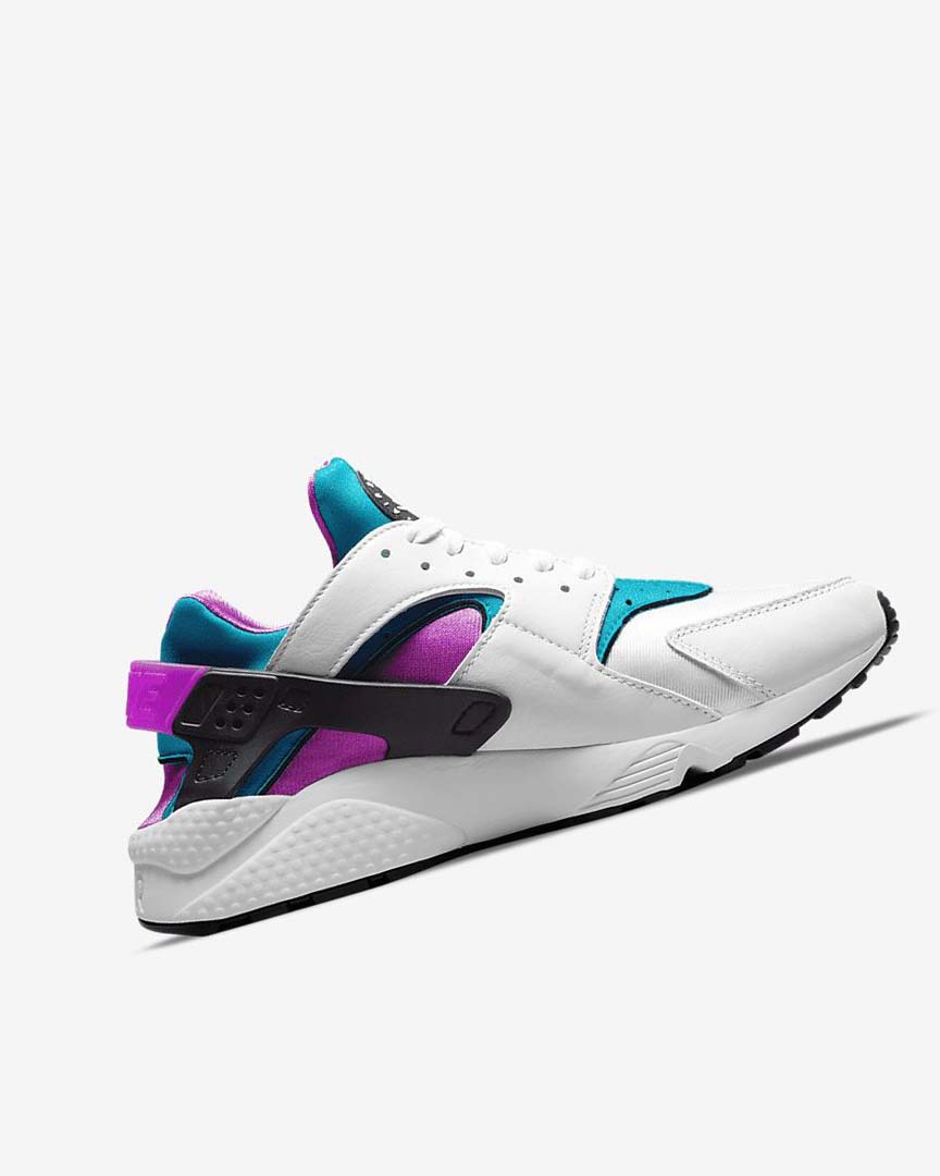 Nike Air Huarache Joggesko Herre Hvite Svarte | NO2658