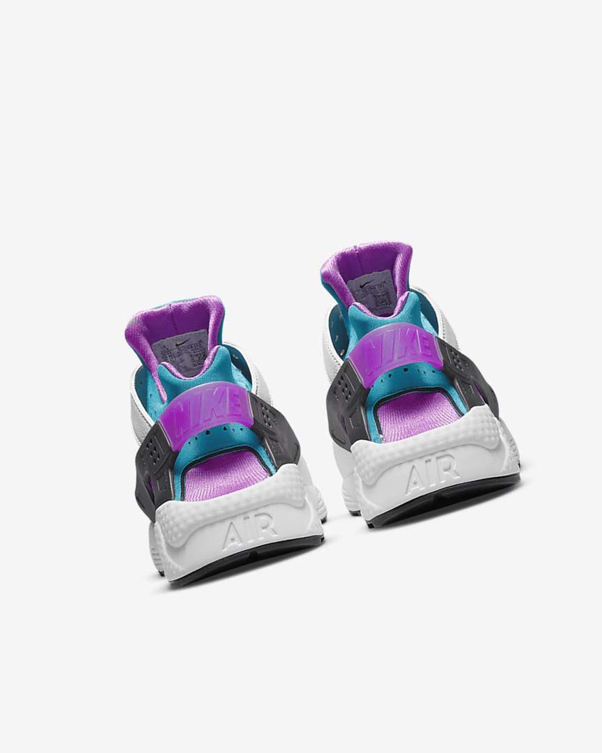 Nike Air Huarache Joggesko Herre Hvite Svarte | NO2658