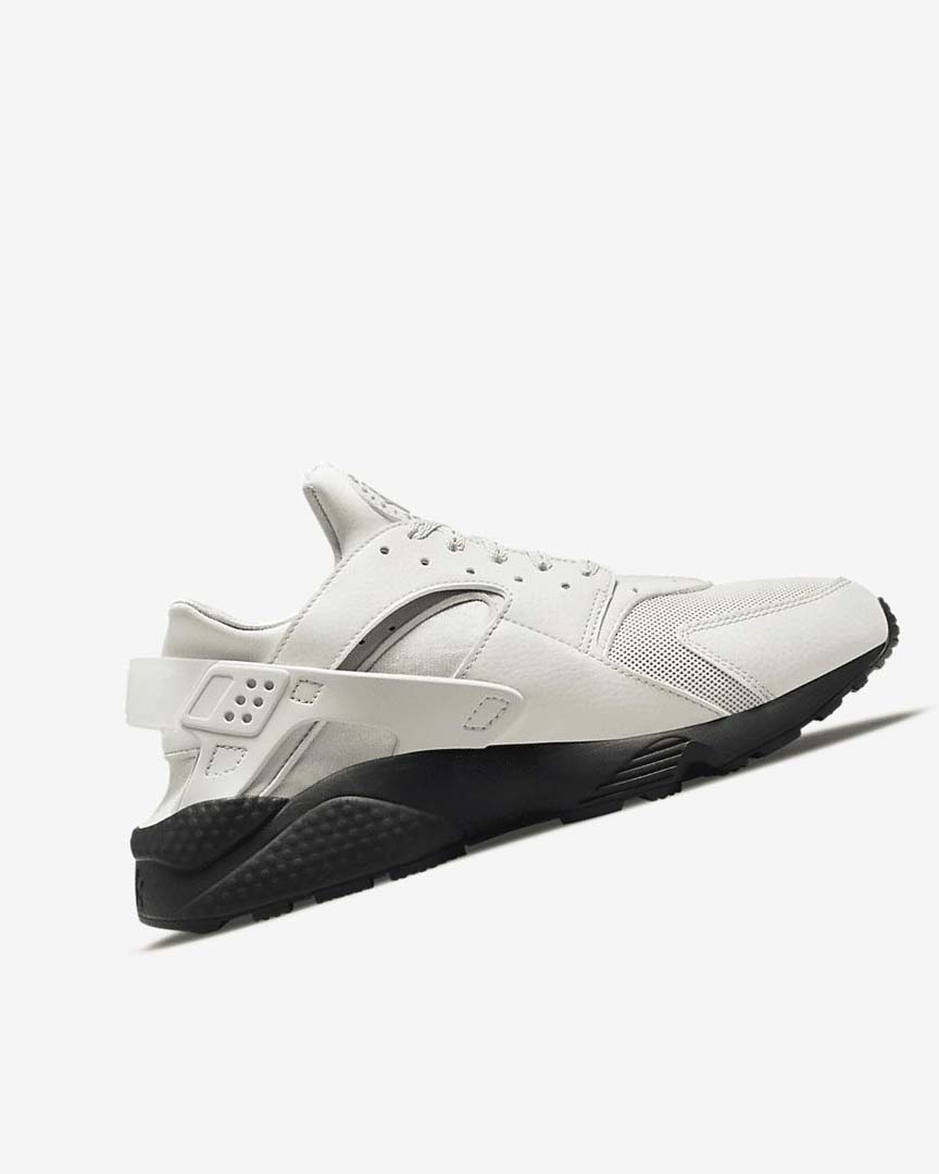 Nike Air Huarache Joggesko Herre Lyse Beige Svarte Sølv Gull | NO4614