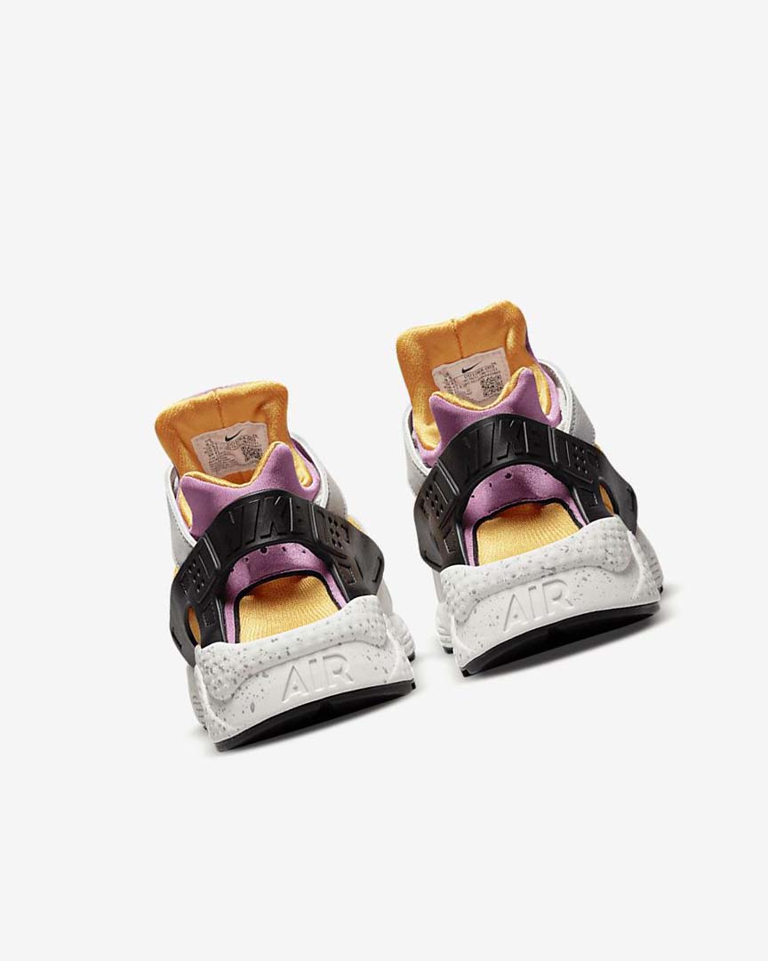 Nike Air Huarache Joggesko Herre Lyse Beige Gull Svarte Rosa | NO4868