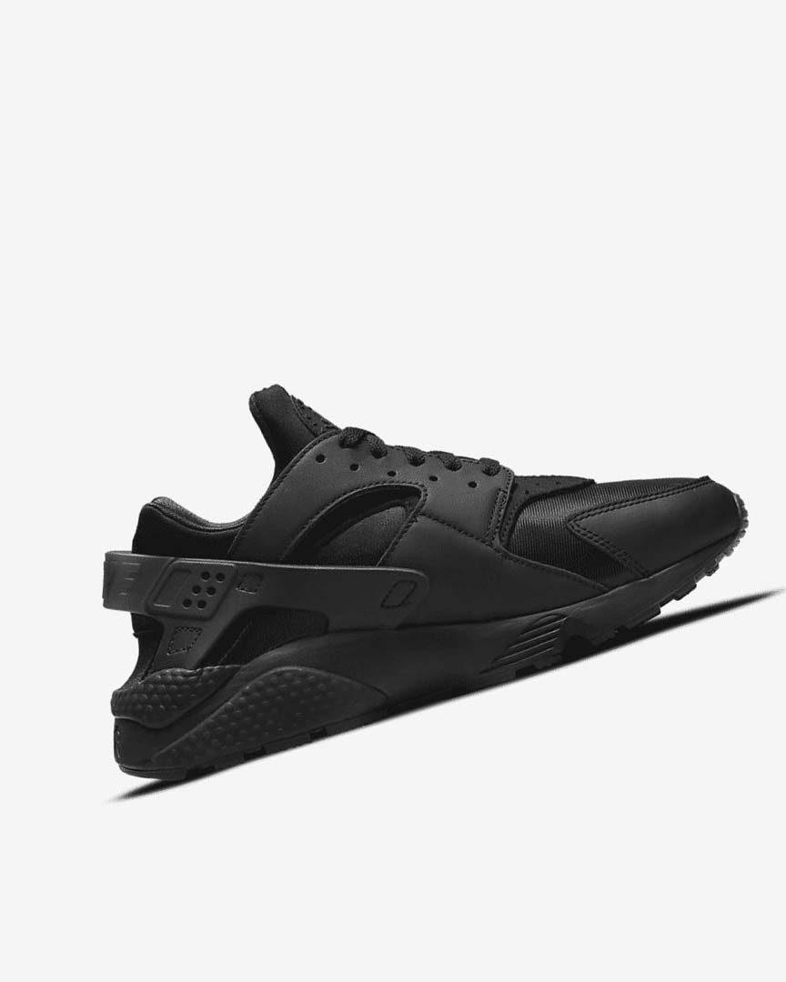 Nike Air Huarache Joggesko Herre Svarte Mørke Grå Svarte | NO5188