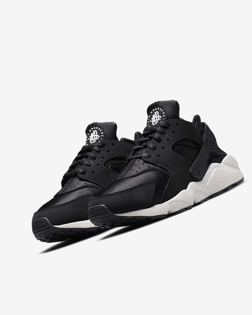 Nike Air Huarache LE Joggesko Herre Svarte Hvite | NO2570