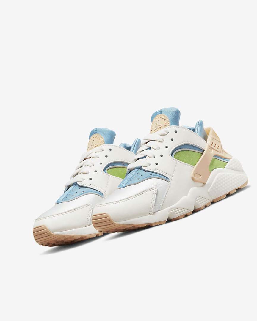 Nike Air Huarache SE Joggesko Dame Blå Grønn Oransje | NO5085