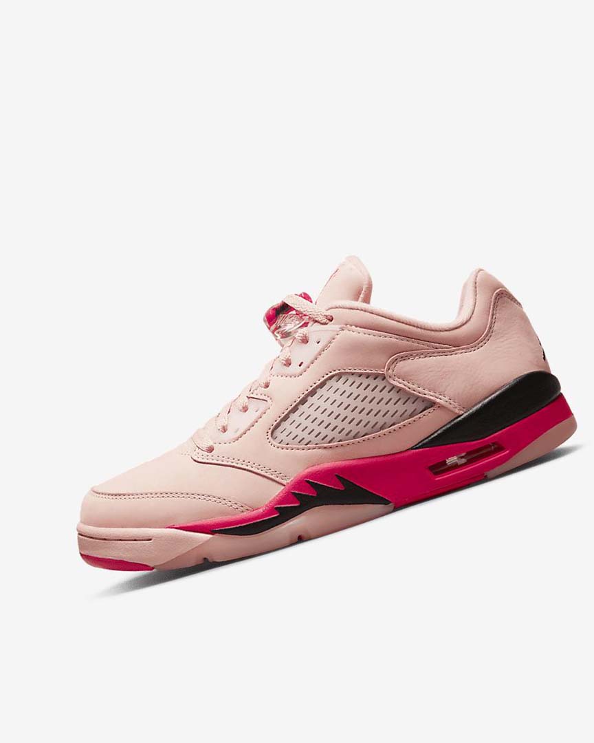 Nike Air Jordan 5 Retro Low Basketsko Dame Oransje Svarte Rød | NO2943