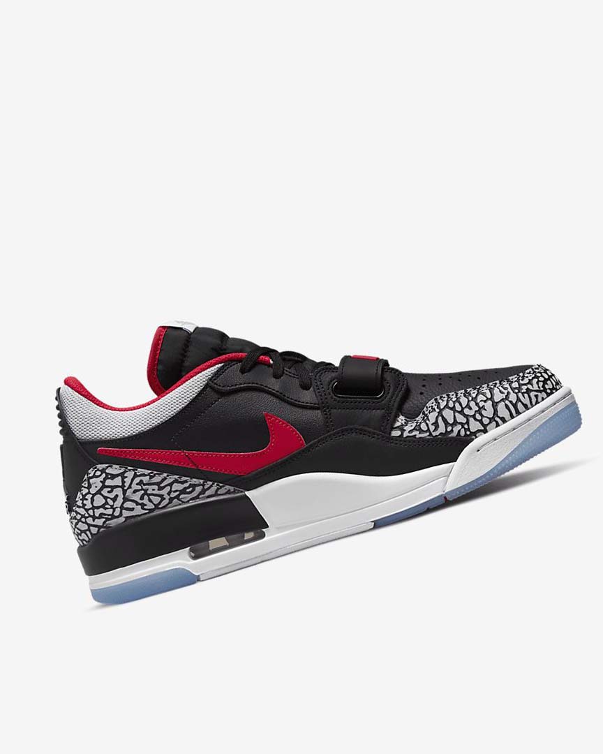 Nike Air Jordan Legacy 312 Low Basketsko Herre Svarte Blå Rød Grå | NO2648