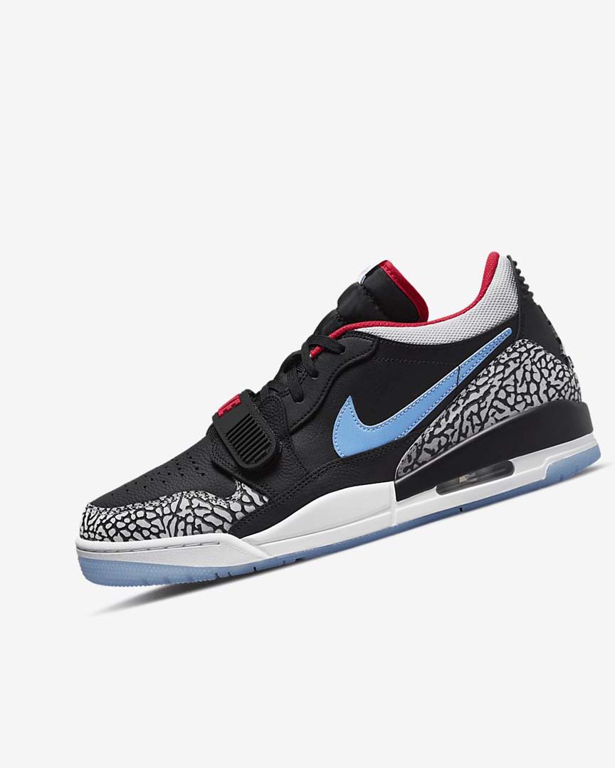 Nike Air Jordan Legacy 312 Low Basketsko Herre Svarte Blå Rød Grå | NO2648