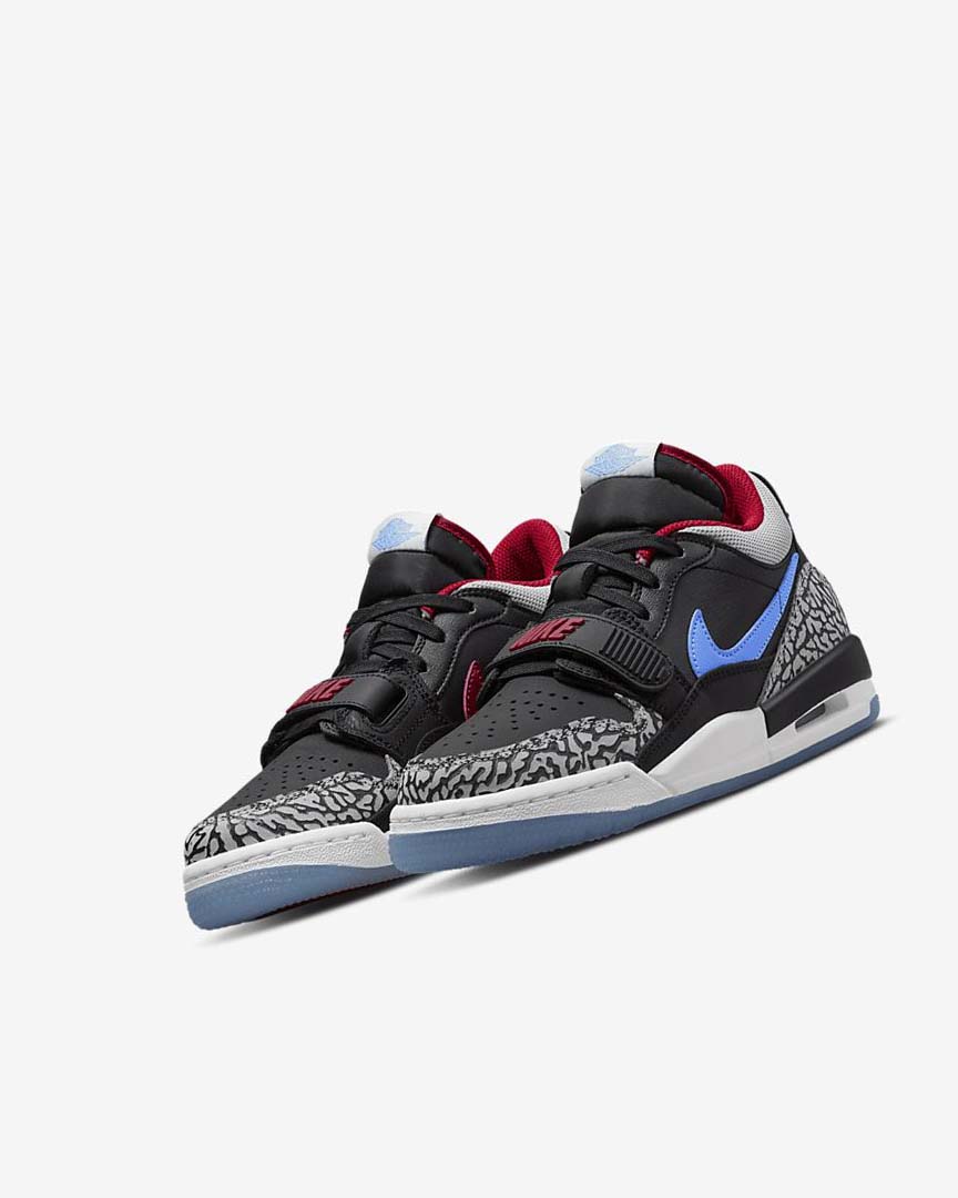 Nike Air Jordan Legacy 312 Low Basketsko Gutt Svarte Blå Rød Grå | NO5142