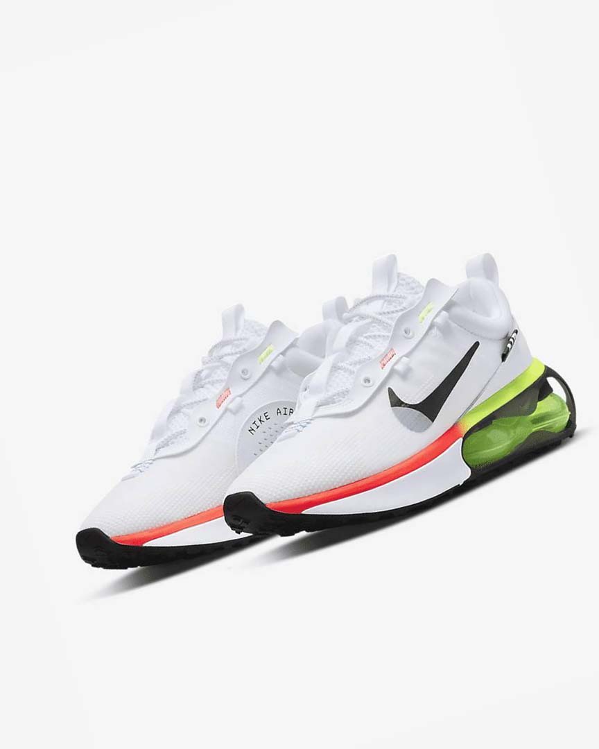 Nike Air Max 2021 Fritidssko Herre Hvite Blå Svarte | NO2384