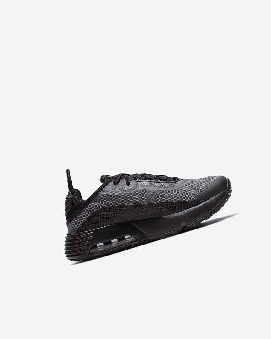 Nike Air Max 2090 Fritidssko Gutt Svarte Grå Mørke Grå Hvite | NO4883