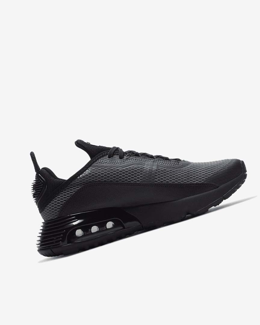 Nike Air Max 2090 Fritidssko Jente Svarte Grå Svarte Mørke Grå | NO4954