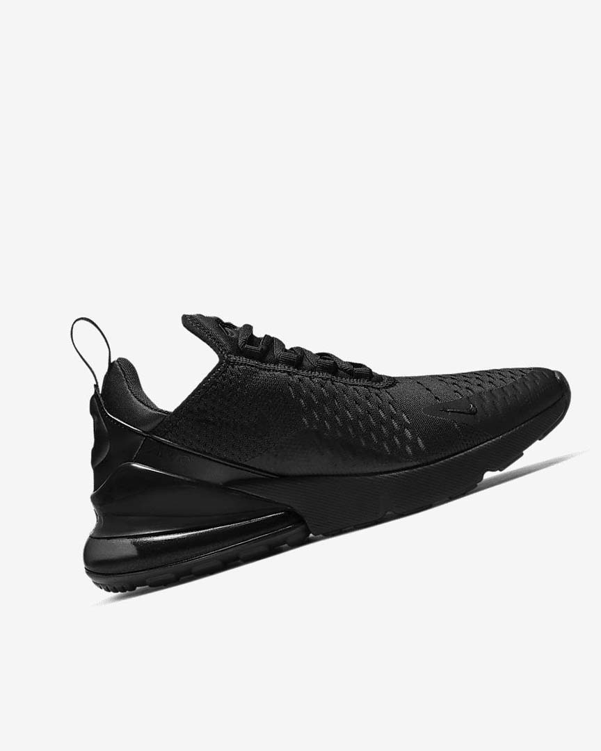 Nike Air Max 270 Fritidssko Dame Svarte Svarte Svarte | NO5384