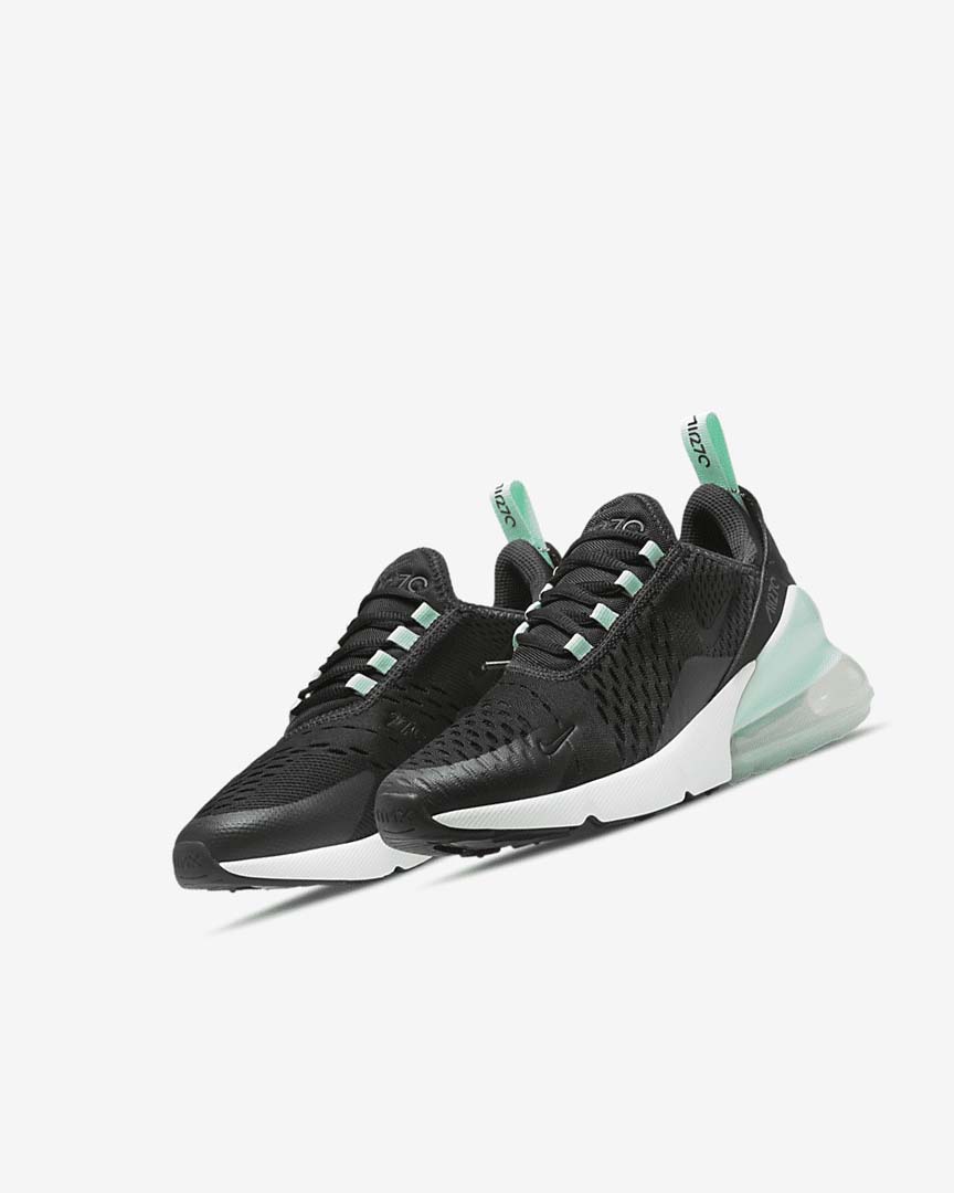 Nike Air Max 270 Fritidssko Gutt Hvite Mint Svarte | NO2304