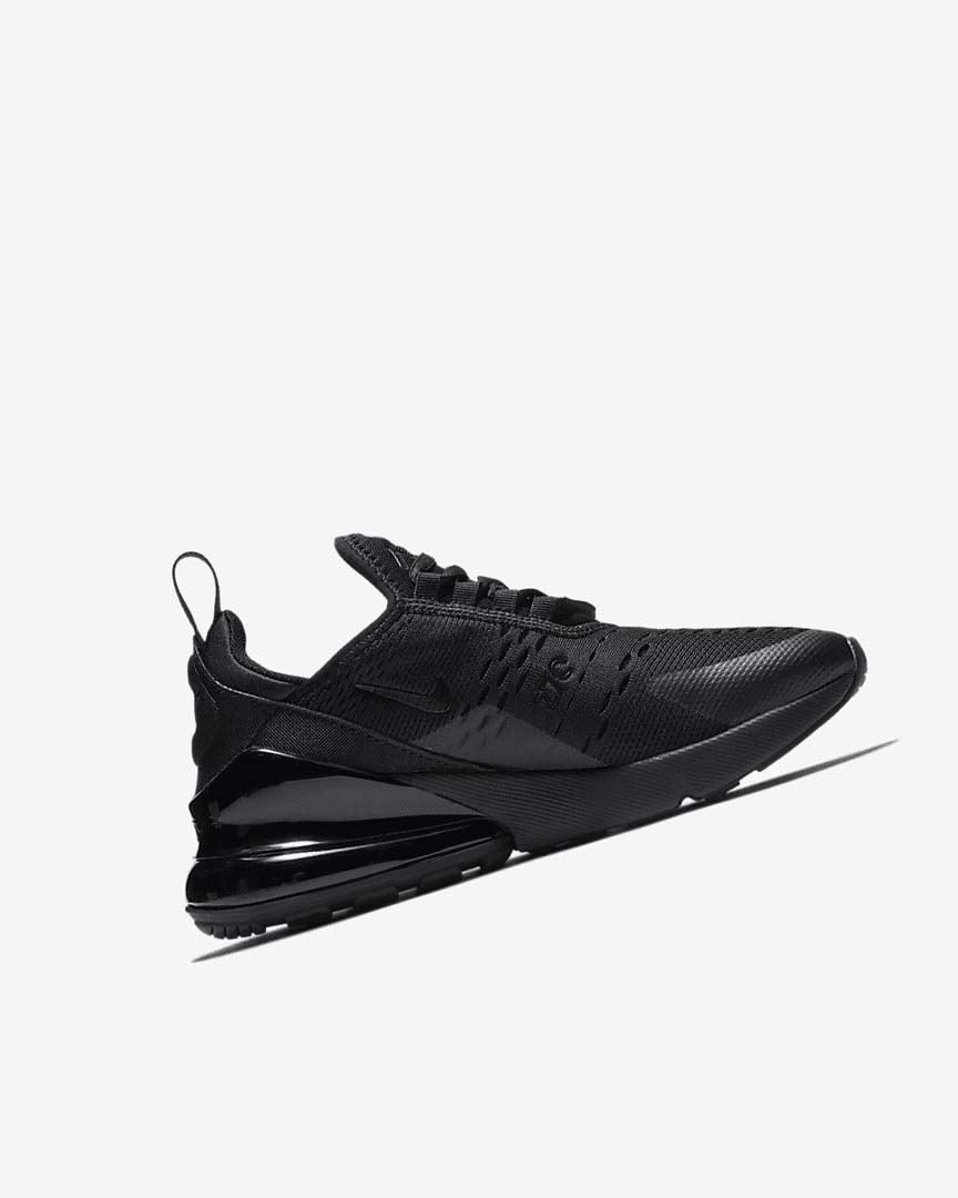 Nike Air Max 270 Fritidssko Gutt Svarte Svarte | NO5429