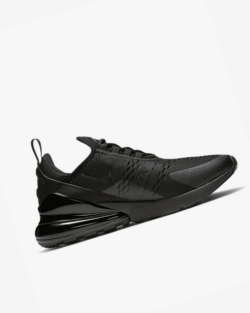 Nike Air Max 270 Fritidssko Herre Svarte Svarte Svarte | NO2232