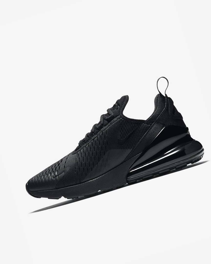 Nike Air Max 270 Fritidssko Herre Svarte Svarte Svarte | NO2232