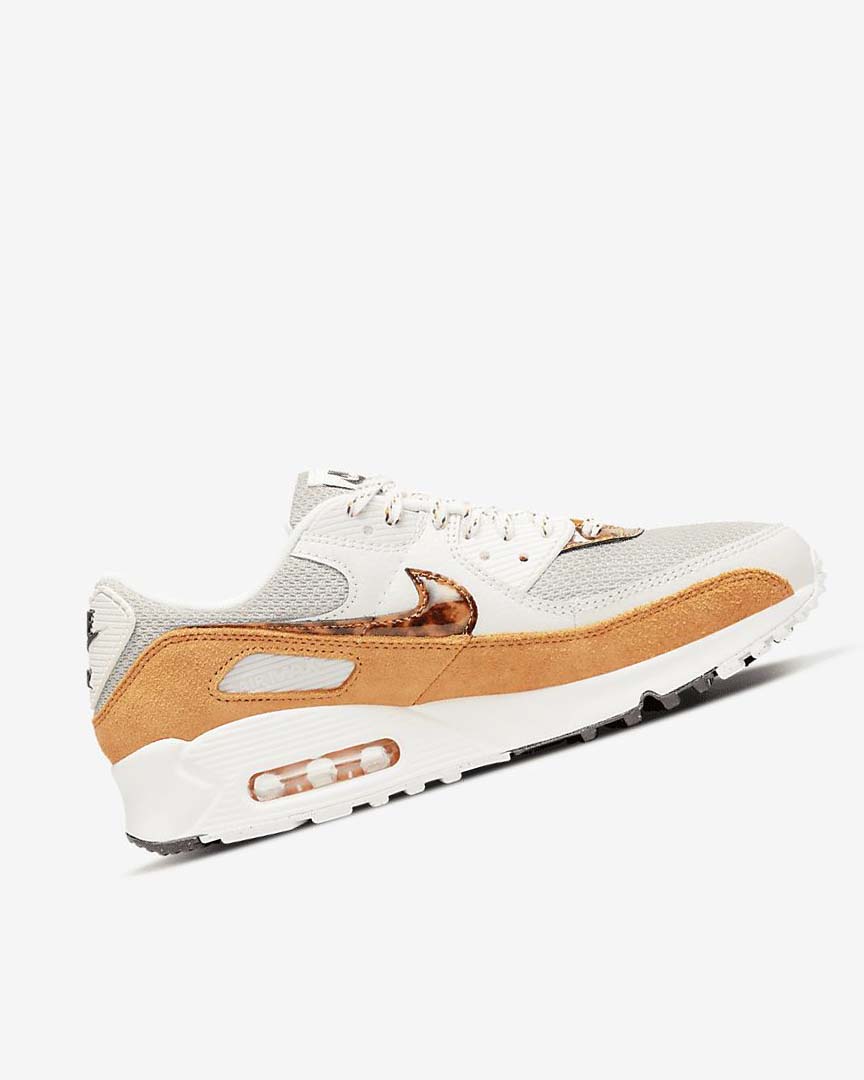 Nike Air Max 90 Fritidssko Dame Brune Lyse Beige Dyp Gul | NO4537