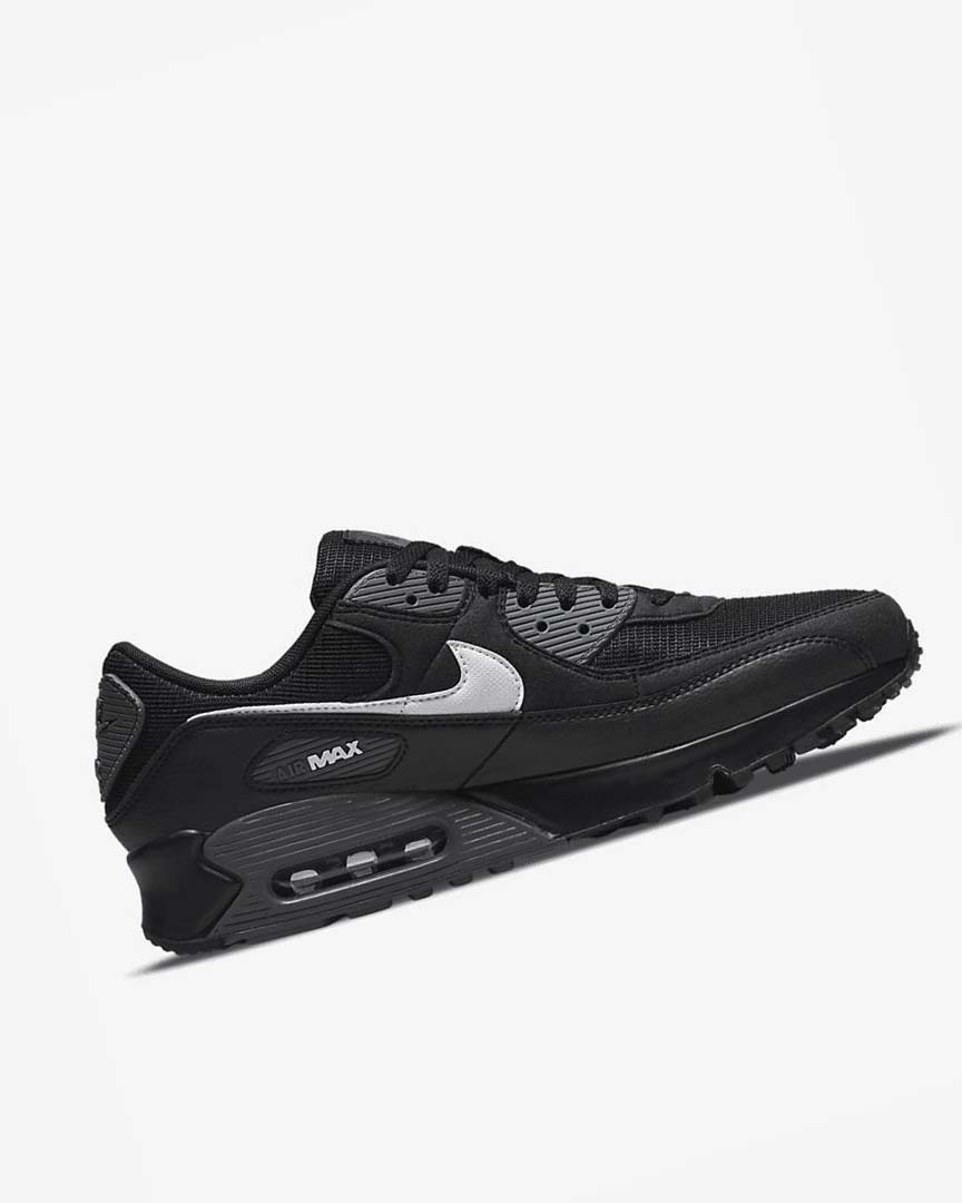 Nike Air Max 90 Fritidssko Herre Svarte Grå Hvite | NO4669