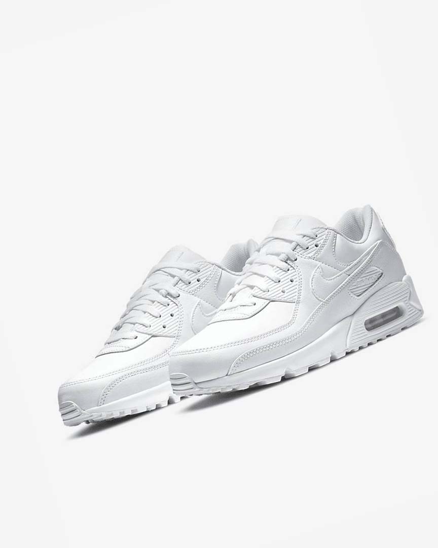 Nike Air Max 90 LTR Fritidssko Herre Hvite | NO2507