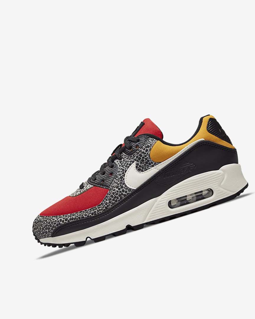 Nike Air Max 90 SE Fritidssko Dame Svarte Rød | NO2215