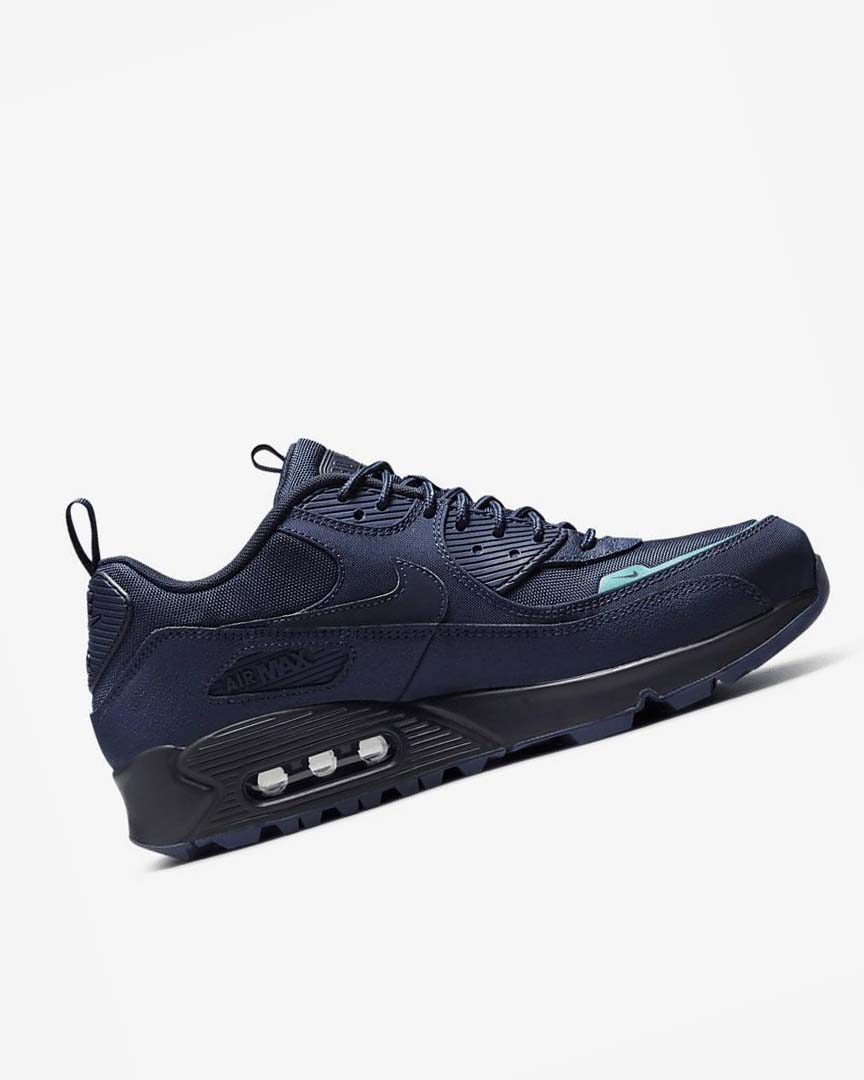 Nike Air Max 90 Surplus Joggesko Herre Marineblå Obsidian | NO5150