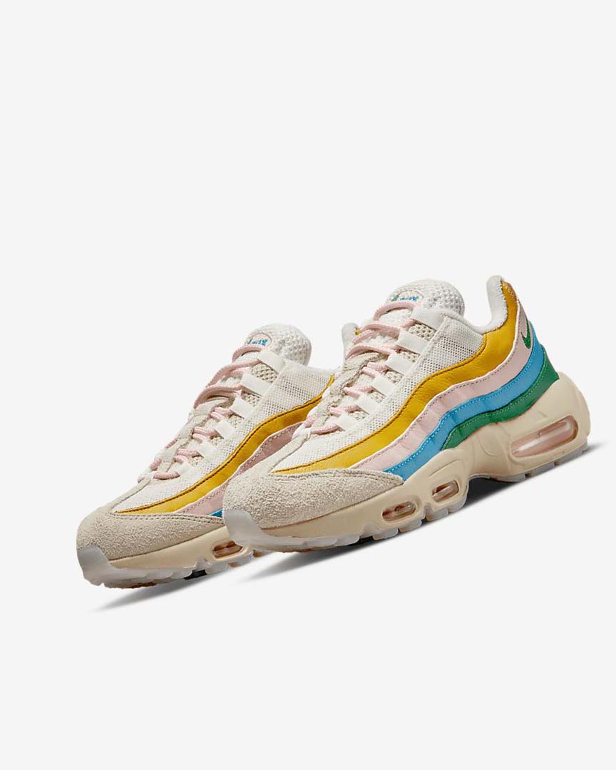 Nike Air Max 95 Fritidssko Dame Beige Multicolor | NO3209