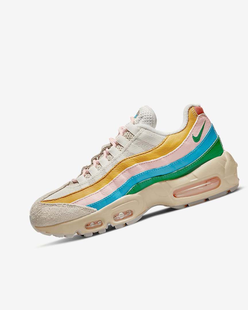 Nike Air Max 95 Fritidssko Dame Beige Multicolor | NO3209