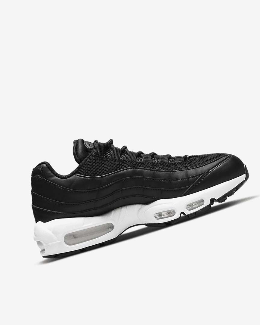 Nike Air Max 95 Fritidssko Dame Svarte Hvite | NO2824