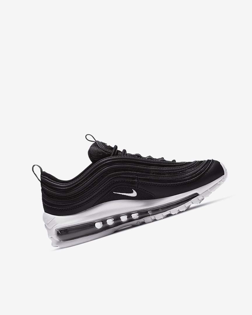 Nike Air Max 97 Fritidssko Gutt Svarte Hvite | NO4798