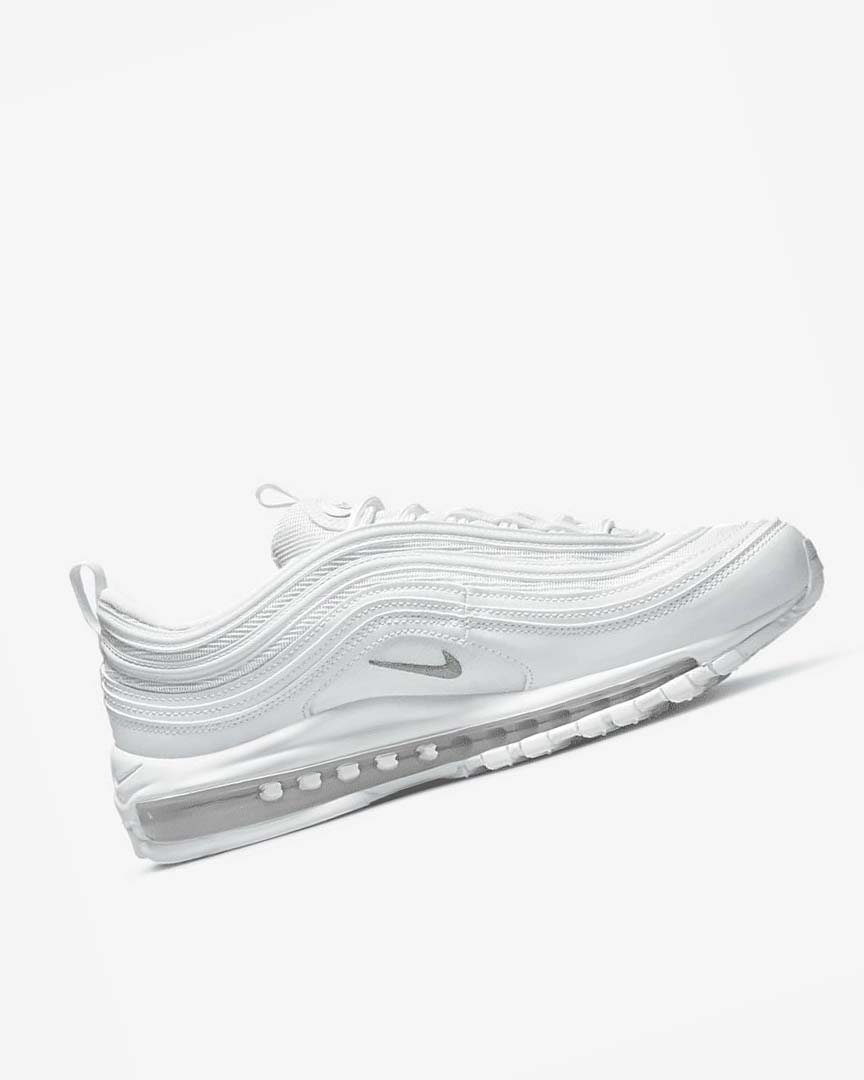 Nike Air Max 97 Fritidssko Herre Hvite Svarte Grå | NO5267