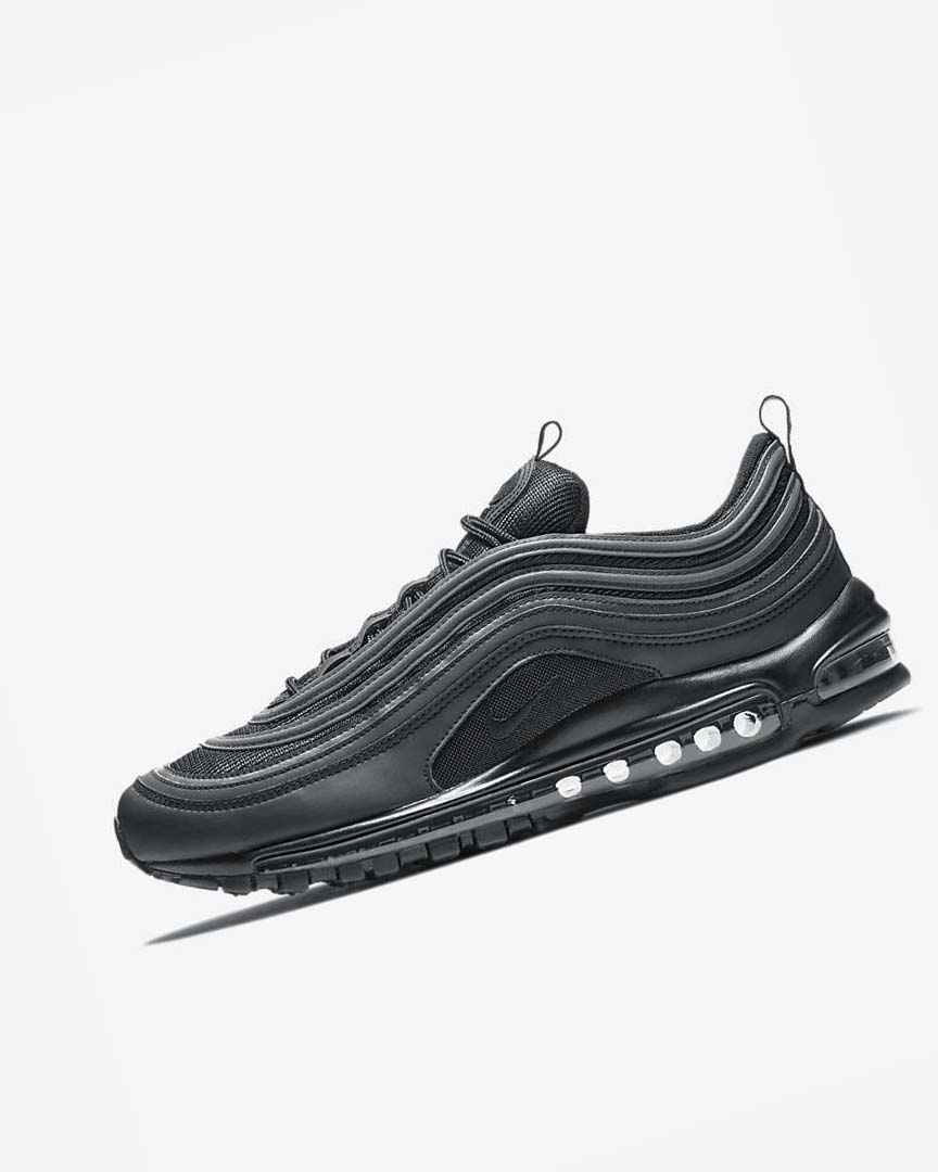 Nike Air Max 97 Fritidssko Herre Svarte Hvite Svarte | NO1139